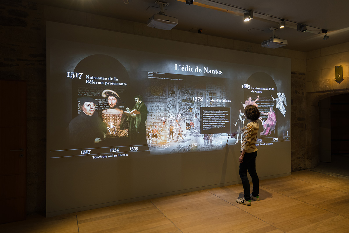 Musée d’histoire de Nantes, salle 3, château des ducs de Bretagne © David Gallard _ LVAN(3)-1200px